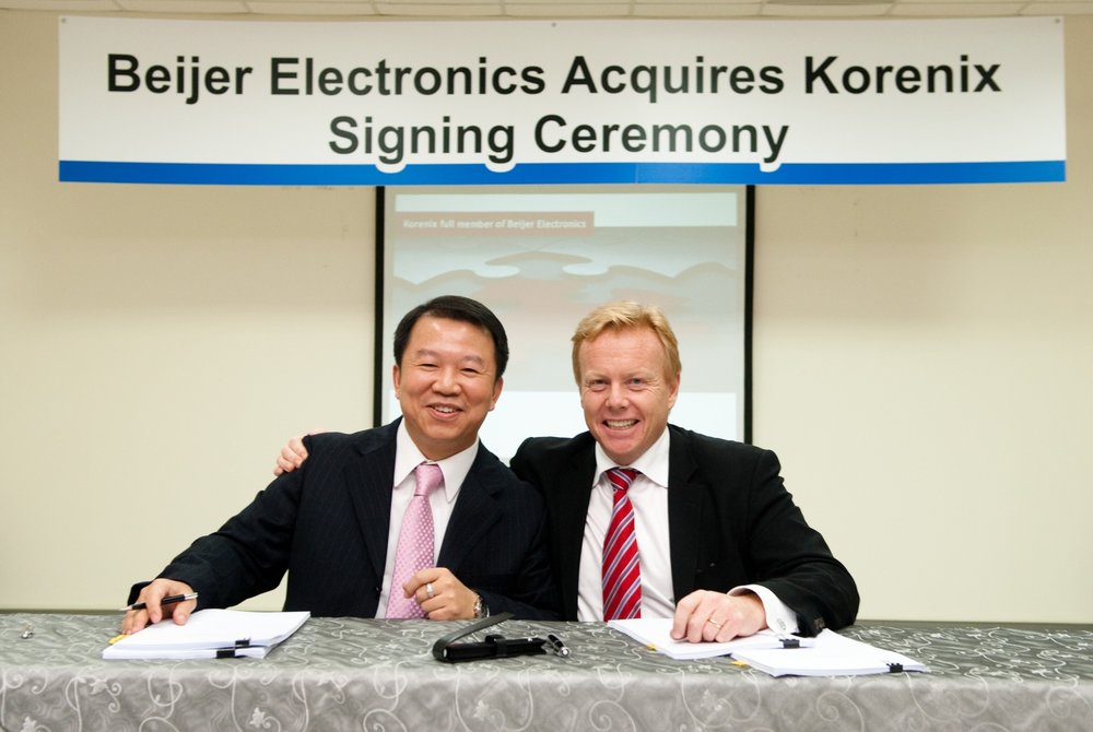 Beijer Electronics acquires the data communications company Korenix